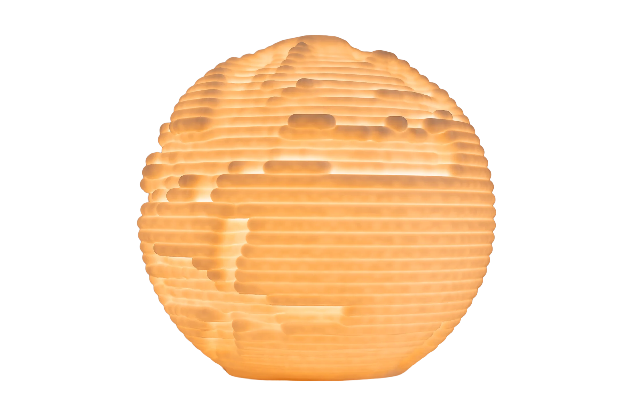 O13-S Erosion Sculpted Mini Lamp